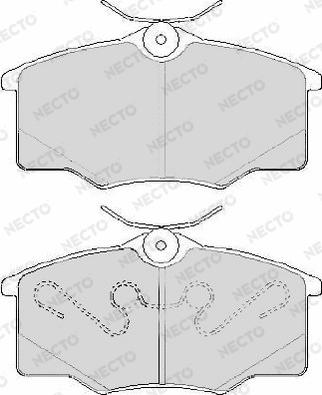 BENDIX BP54 - Brake Pad Set, disc brake car-mod.net