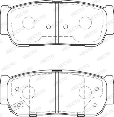 ACDelco AC0581504D - Brake Pad Set, disc brake car-mod.net
