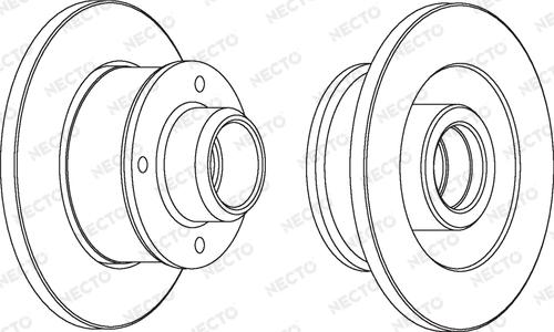 Necto WN455 - Brake Disc car-mod.net