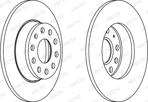 Necto WN1551 - Brake Disc car-mod.net