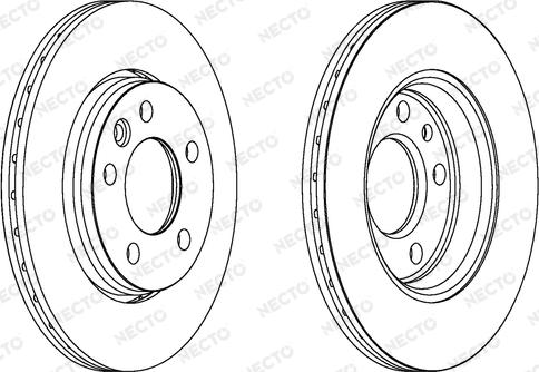 Necto WN1553 - Brake Disc car-mod.net