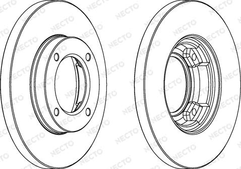 Ferodo DDF 473 - Brake Disc car-mod.net
