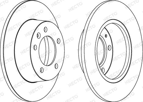 Necto WN1285 - Brake Disc car-mod.net