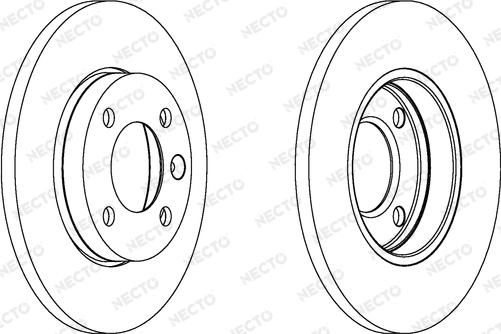Necto WN283 - Brake Disc car-mod.net