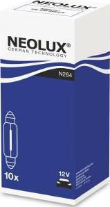 NEOLUX N264 - Bulb, licence plate light car-mod.net