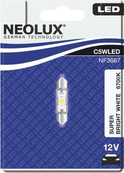 NEOLUX NF3667-01B - Bulb, interior light car-mod.net