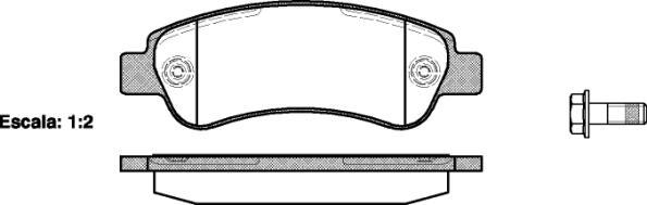 ACDelco 19377471 - Brake Pad Set, disc brake car-mod.net