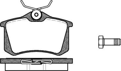 NEW BLOX NB20960T15 - Brake Pad Set, disc brake car-mod.net