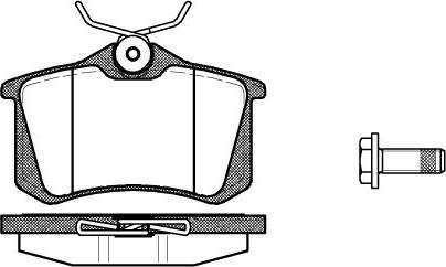 NEW BLOX NB20960T17 - Brake Pad Set, disc brake car-mod.net