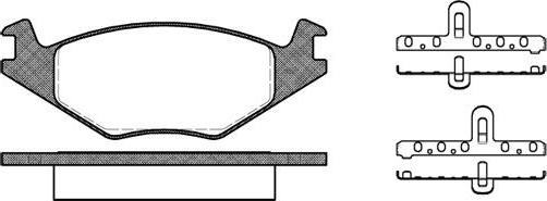NEW BLOX NB20889N00 - Brake Pad Set, disc brake car-mod.net