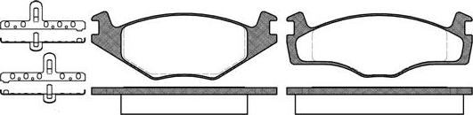NEW BLOX NB20887T19 - Brake Pad Set, disc brake car-mod.net