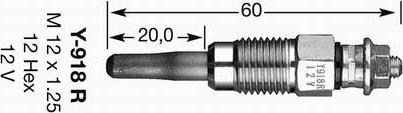 NGK 4182 - Glow Plug car-mod.net
