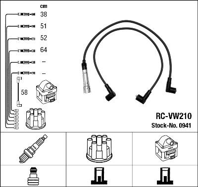 NGK 44286 - Ignition Cable Kit car-mod.net