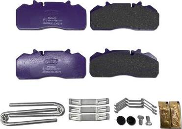 NiBK PN0920 - Brake Pad Set, disc brake car-mod.net