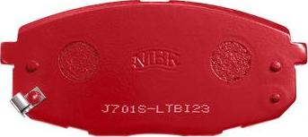 NiBK PN0373S - High Performance Brake Pad Set car-mod.net