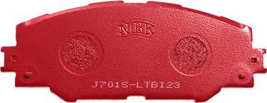 NiBK PN1530S - High Performance Brake Pad Set car-mod.net