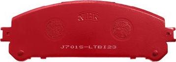 NiBK PN1845S - High Performance Brake Pad Set car-mod.net