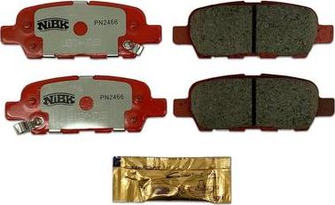 NiBK PN2466S - High Performance Brake Pad Set car-mod.net