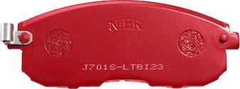 NiBK PN2201S - High Performance Brake Pad Set car-mod.net