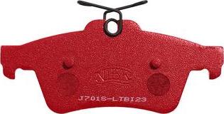 NiBK PN2702S - High Performance Brake Pad Set car-mod.net