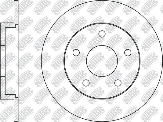 ALLIED NIPPON AND6791 - Brake Disc car-mod.net
