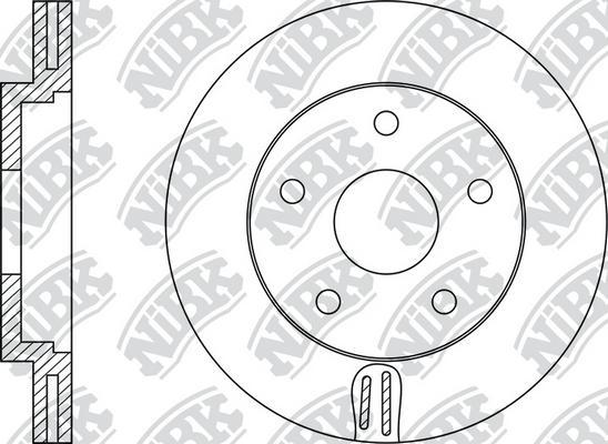 NiBK RN1050 - Brake Disc car-mod.net