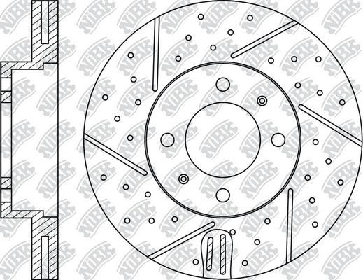 NiBK RN1011DSET - High Performance Brake Disc car-mod.net