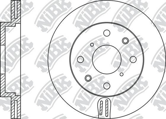 NiBK RN1089 - Brake Disc car-mod.net