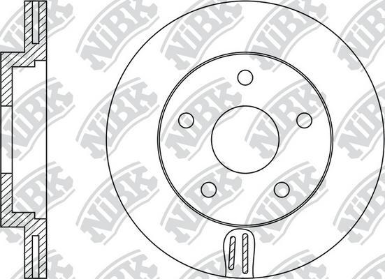 NiBK RN1085 - Brake Disc car-mod.net