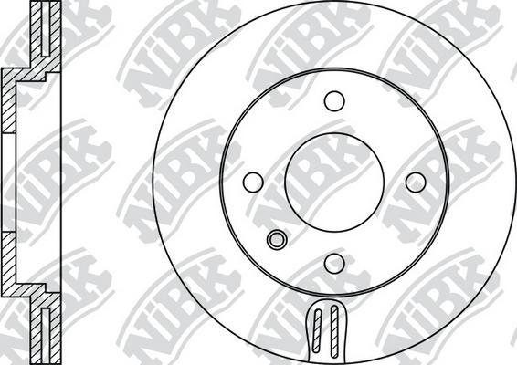 AMC FO2038 - Brake Disc car-mod.net
