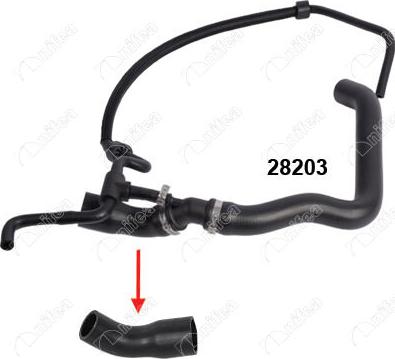 NIFEA 28163 - Radiator Hose car-mod.net