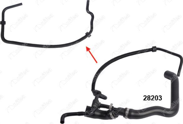NIFEA 28162 - Radiator Hose car-mod.net