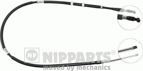 Nipparts J19568 - Cable, parking brake car-mod.net