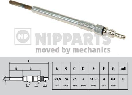 Nipparts N5712026 - Glow Plug car-mod.net