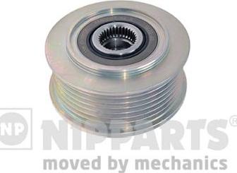 Nipparts N1184000 - Pulley, alternator, freewheel clutch car-mod.net