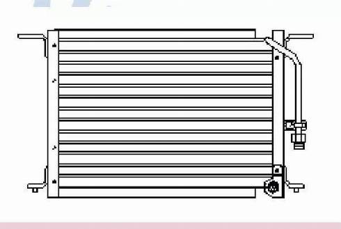 Nissens 94389 - Condenser, air conditioning car-mod.net