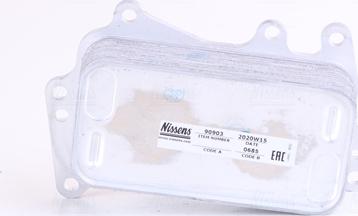 Nissens 90903 - Oil Cooler, automatic transmission car-mod.net
