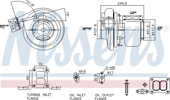 NISSENS 93681 - Charger, charging system car-mod.net