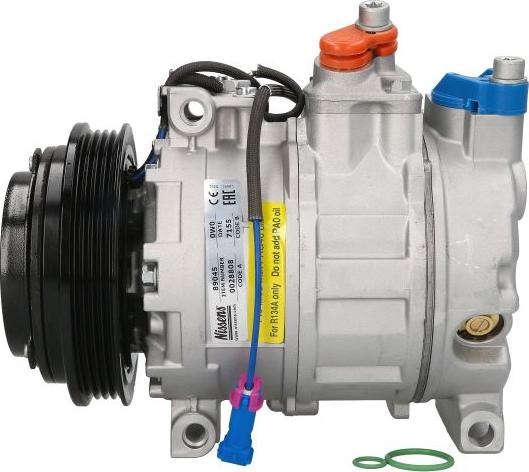 Nissens 89045 - Compressor, air conditioning car-mod.net
