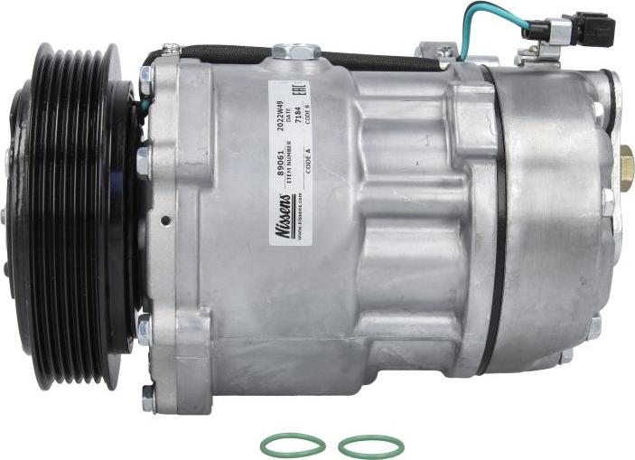 Nissens 89061 - Compressor, air conditioning car-mod.net