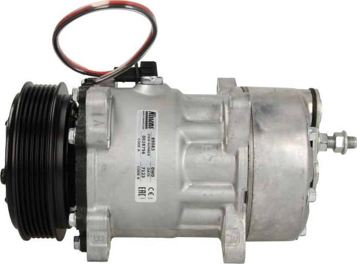 Nissens 89083 - Compressor, air conditioning car-mod.net