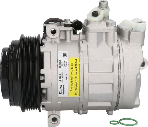 Nissens 89022 - Compressor, air conditioning car-mod.net