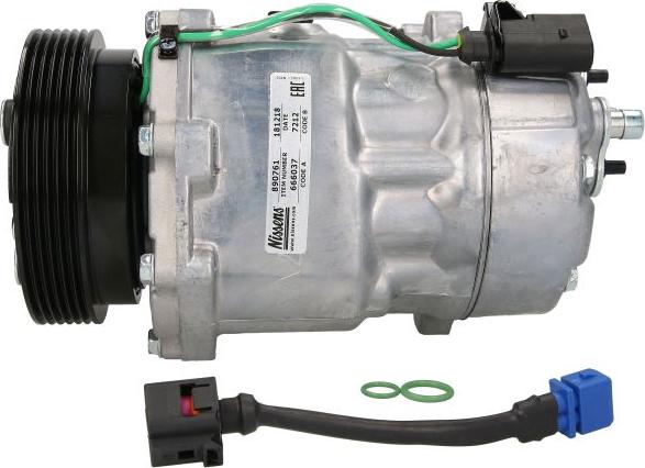 Nissens 890761 - Compressor, air conditioning car-mod.net