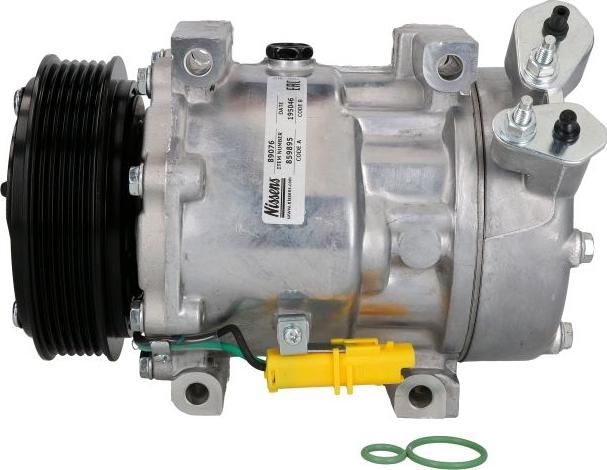 Nissens 89076 - Compressor, air conditioning car-mod.net