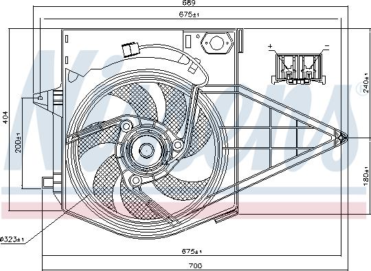 CARRO 024806440 - Fan, radiator car-mod.net