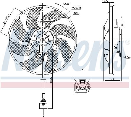 Nissens 85806 - Fan, radiator car-mod.net