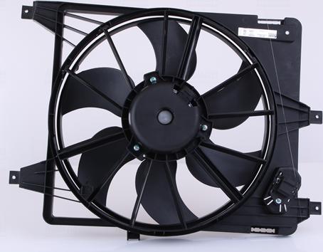 NISSENS 85708 - Fan, radiator car-mod.net