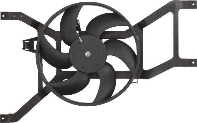 NISSENS 85714 - Fan, radiator car-mod.net