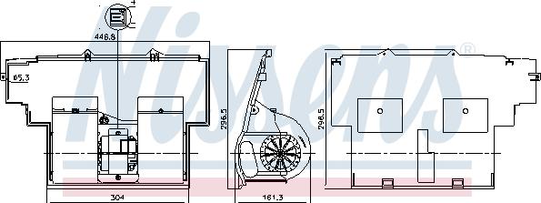Nissens 87642 - Interior Blower car-mod.net