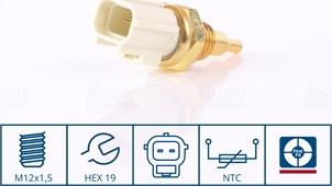 Nissens 207098 - Coolant temperature Sensor car-mod.net